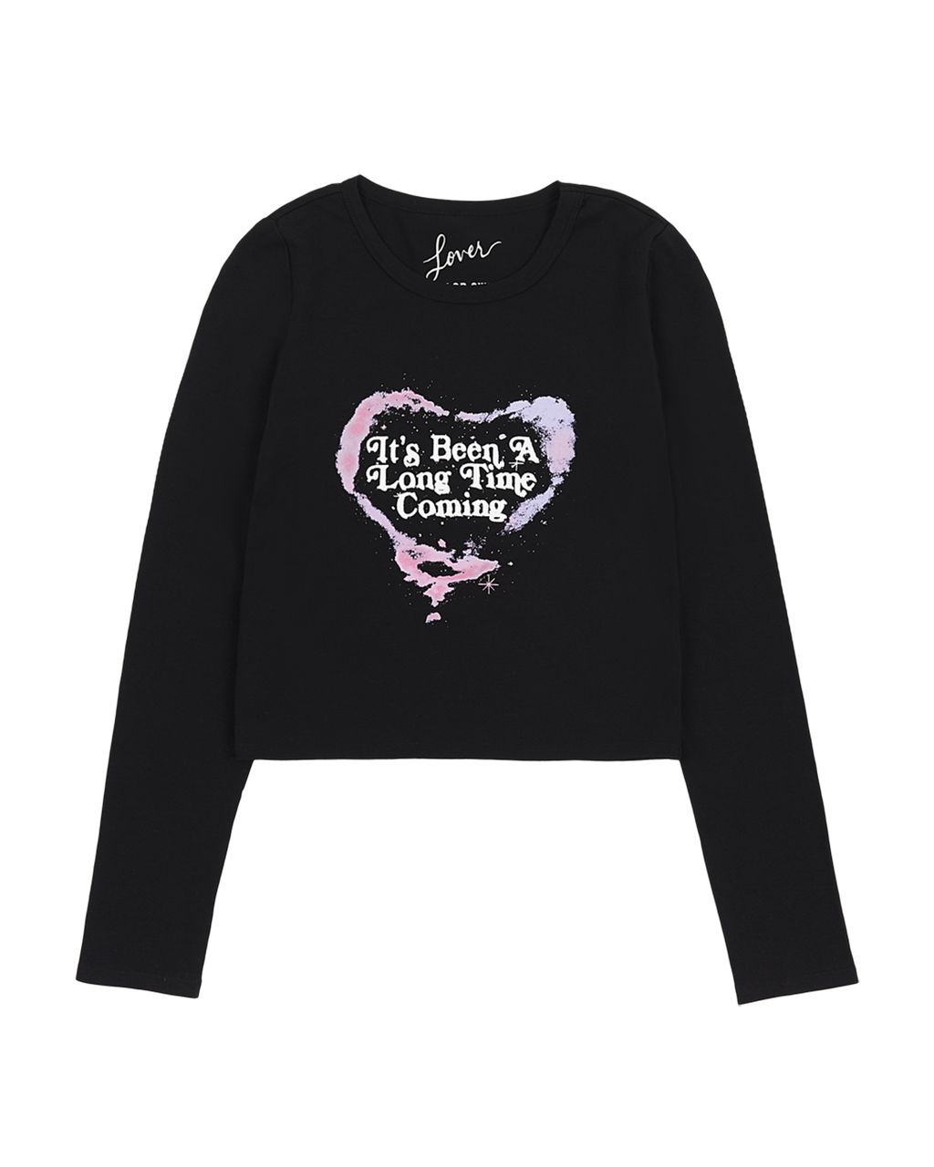 It's Been A Long Time Coming Cropped Longsleeve T-Shirt